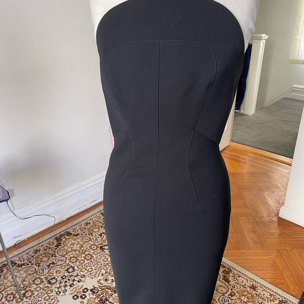 Gorgeous Mugler vintage women’s black evening dress size 10